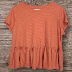 LC Lauren Conrad Ruffle Blouse
